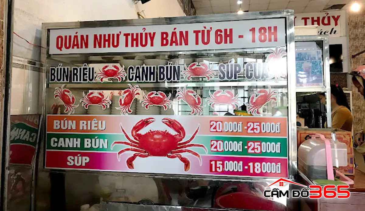 sup cua bun rieu nhu thuy