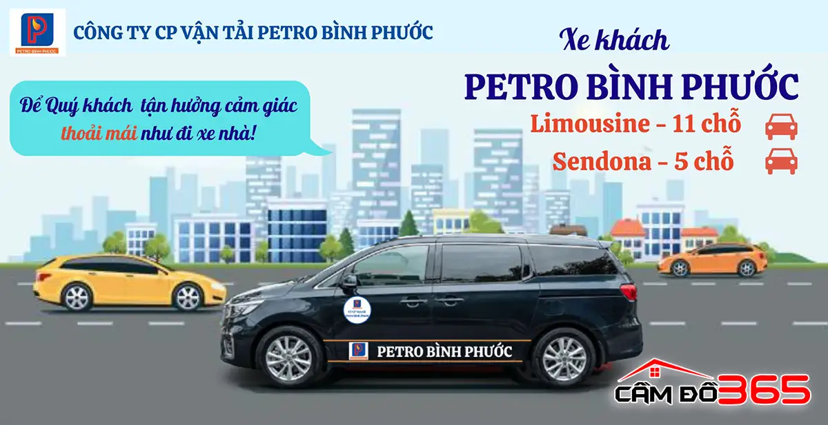 nha xe petro binh phuoc dat ve xe uy tin