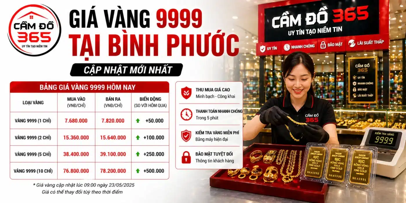 gia vang 9999 tai binh phuoc cap nhat moi nhat