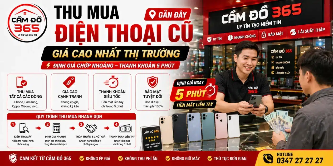 thu mua dien thoai cu gan day gia cao