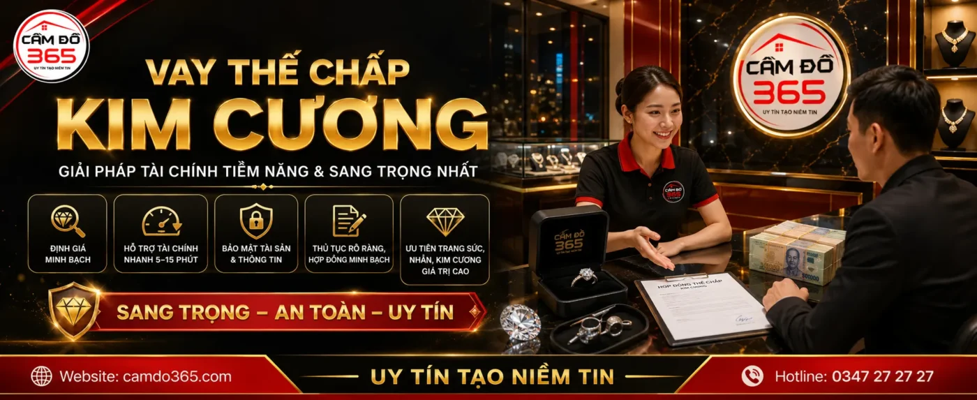 vay the chap kim cuong giai phap tai chinh tiem nang