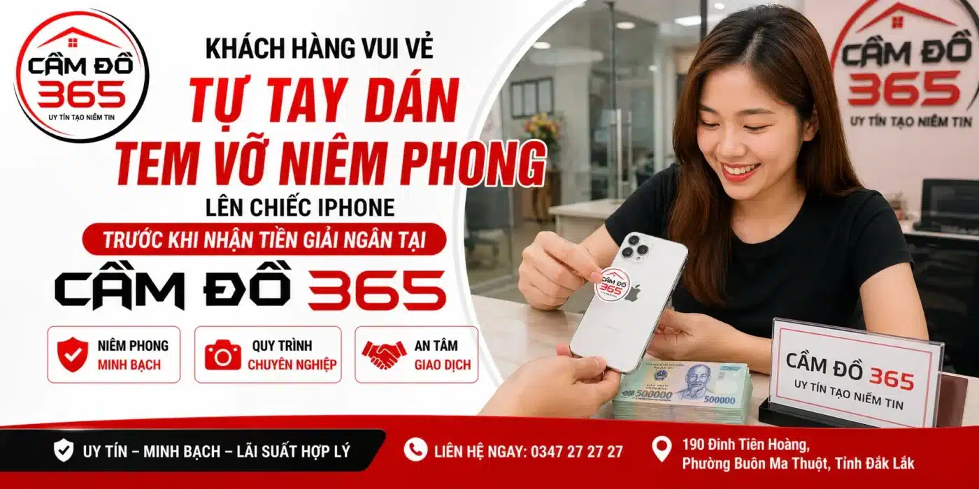 Cầm đồ điện thoại hướng dẫn chi tiết để được giá cao, niêm phong tem vỡ bảo mật