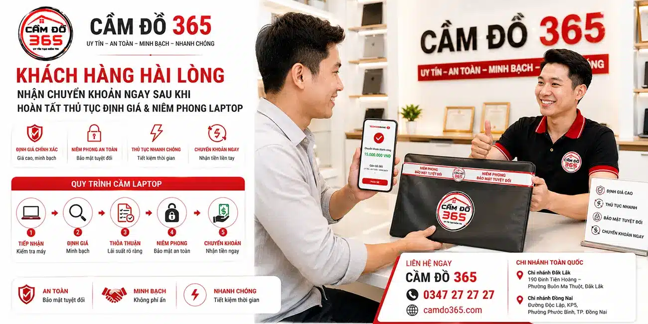 Thu mua laptop cu gan day gia cao giai phap toi uu cho nguoi dung tai Cam Do 365