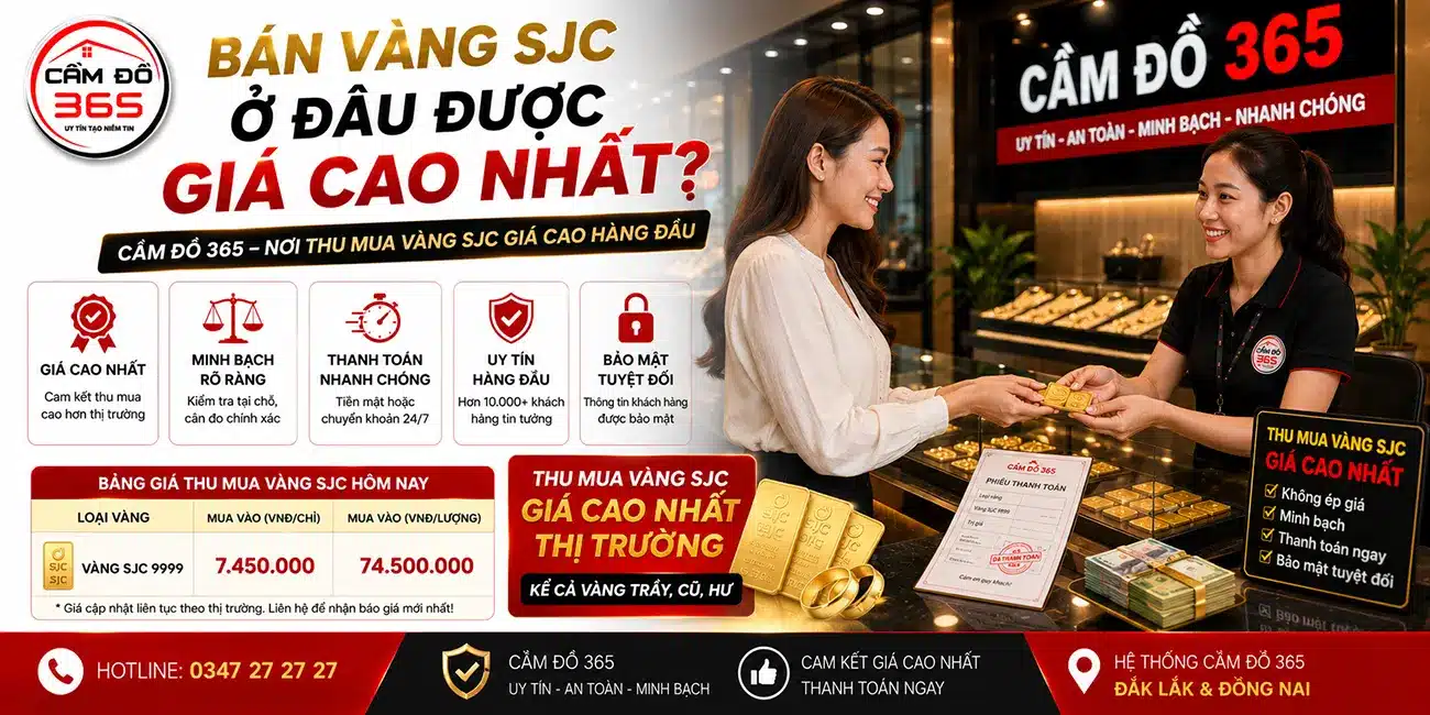 ban vang sjc o dau duoc gia cao nhat