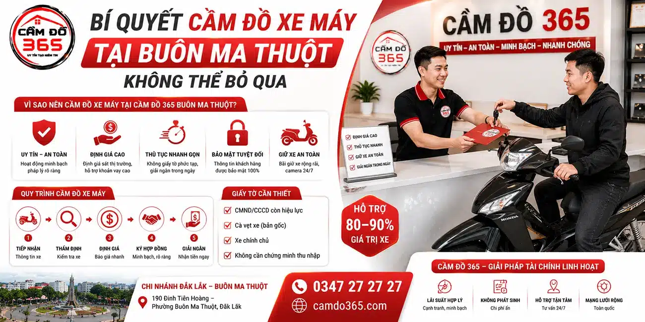 bi quyet cam do xe may tai buon ma thuot khong the bo qua