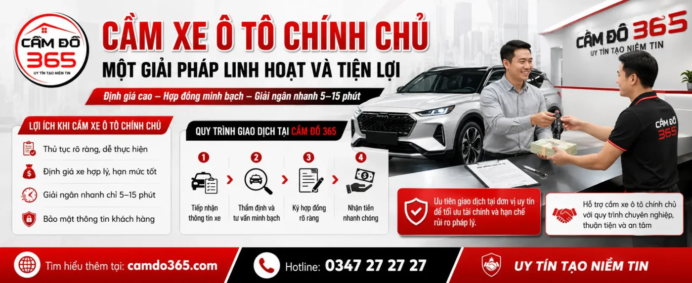 cam xe o to chinh chu mot giai phap linh hoat va tien loi