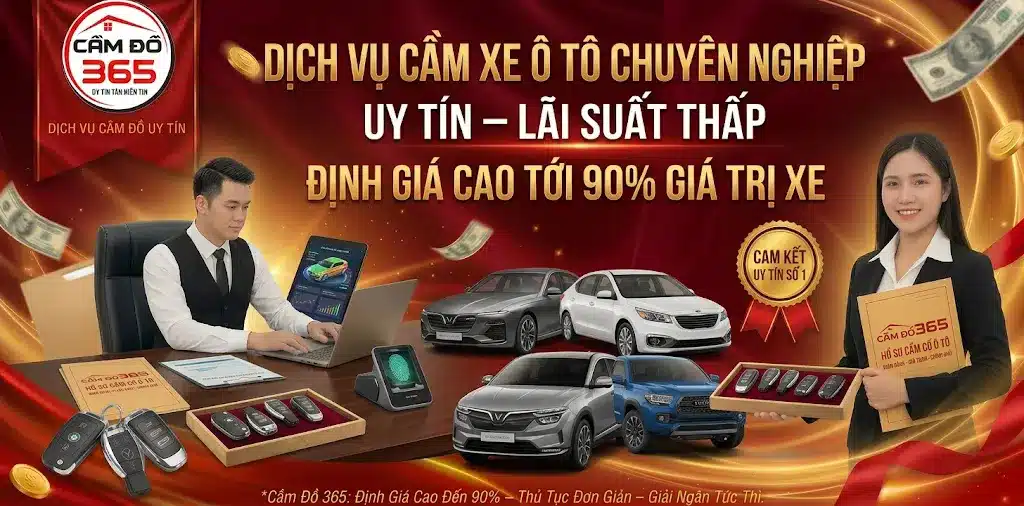 cam xe o to uy tin lai suat thap dinh gia cao
