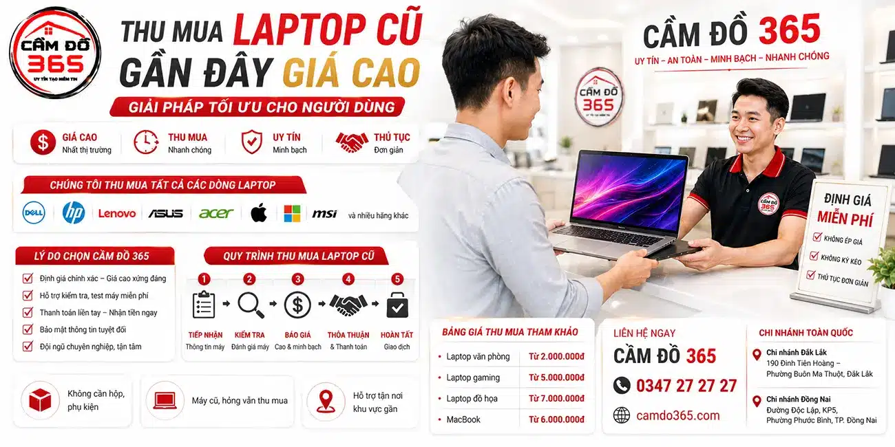 thu mua laptop cu gan day gia cao giai phap toi uu cho nguoi dung