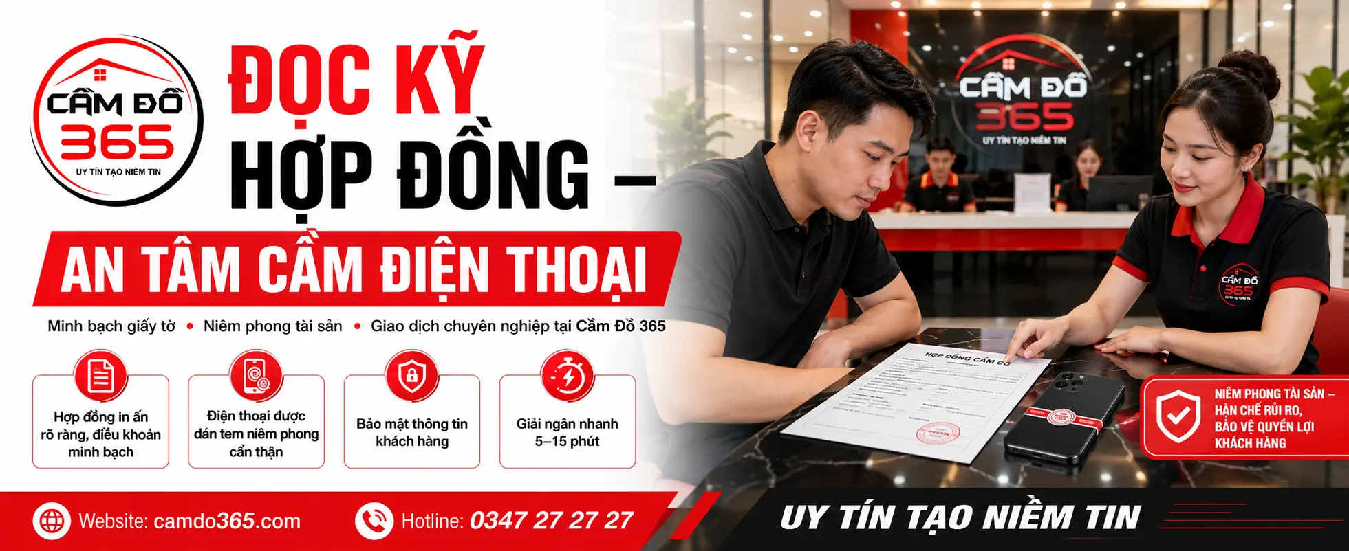 Hop dong cam co tai san co phai cong chung khong thu tuc minh bach tai Cam Do 365