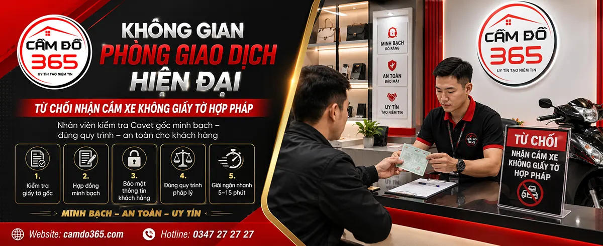 Quy dinh phap luat ve cam co xe khong giay to va che tai xu phat Cam Do 365