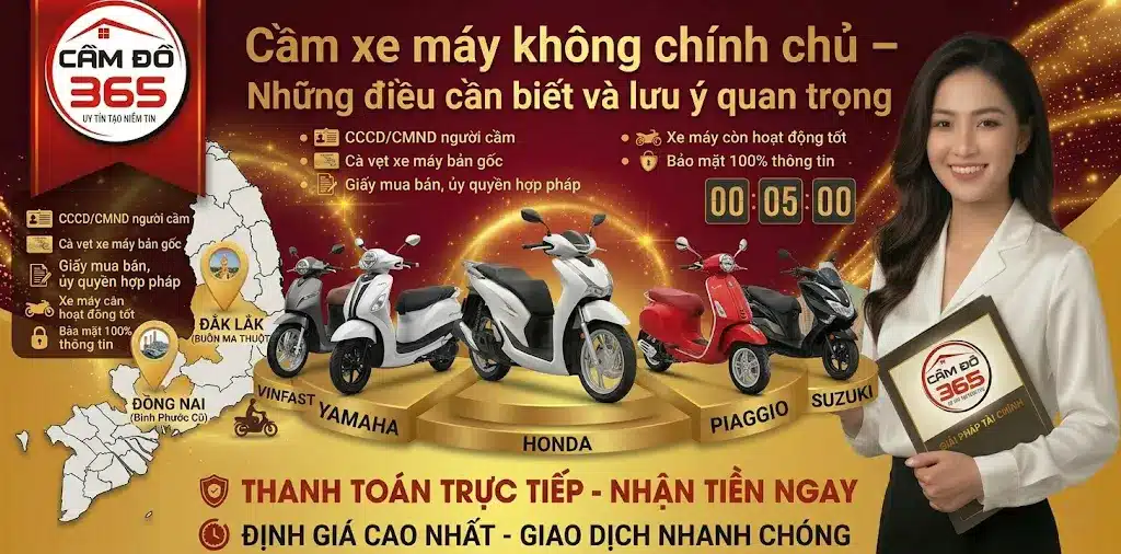 cam xe may khong chinh chu nhung dieu can biet va luu y quan trong