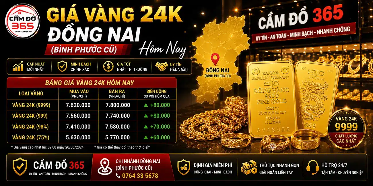 gia vang 24k binh phuoc hom nay cap nhat moi nhat