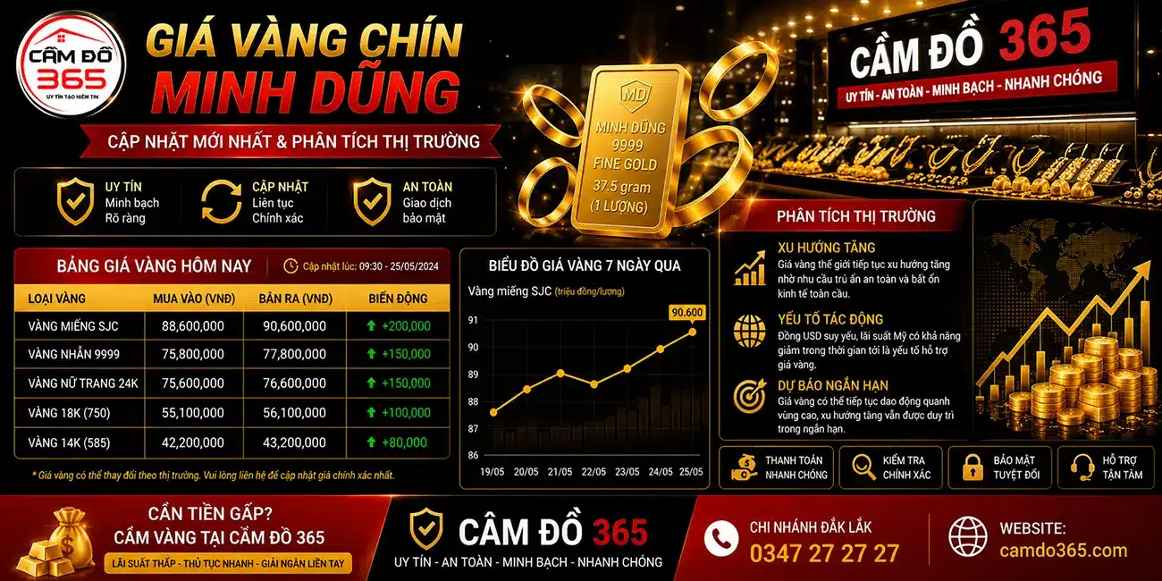 gia vang chin minh dung cap nhat moi nhat va phan tich thi truong