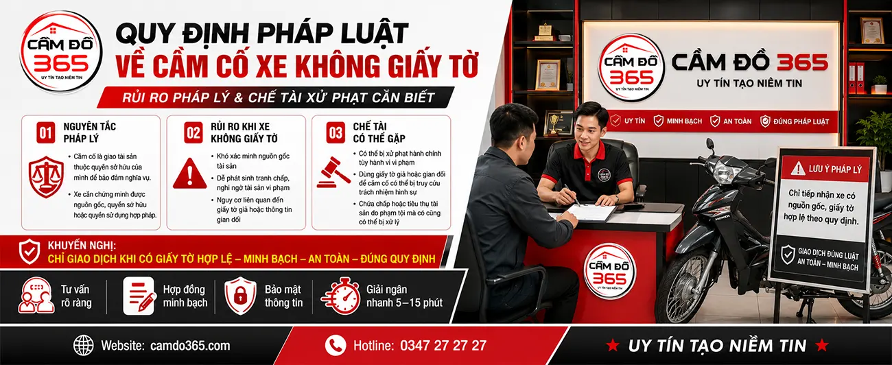 quy dinh phap luat ve cam co xe khong giay to va che tai xu phat
