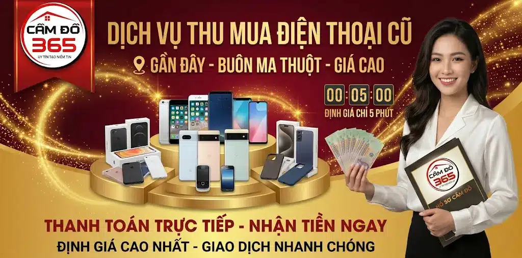 thu mua dien thoai cu gan day buon ma thuot
