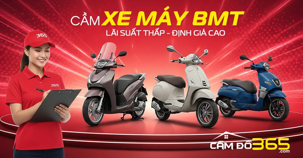 cam xe may lai suat thap dinh gia cao tai bmt